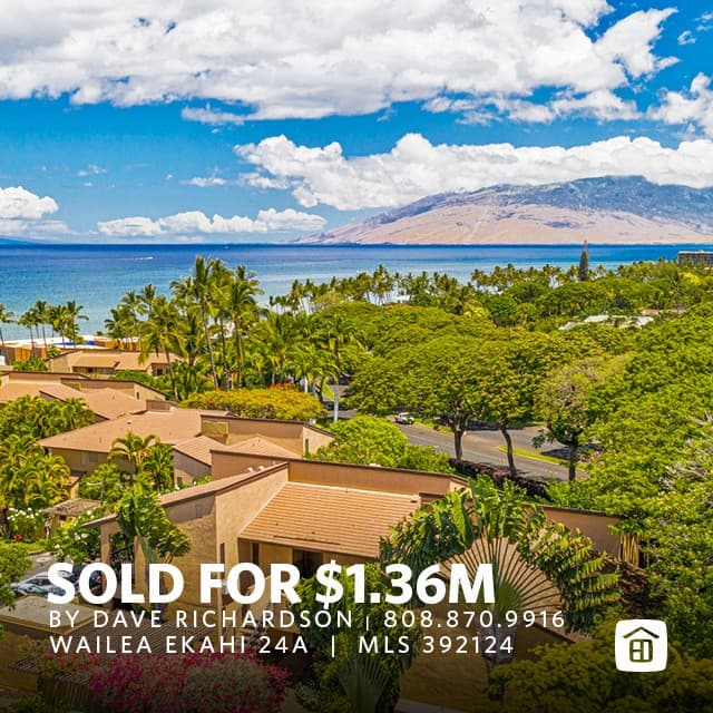 Dave Richardson is connecting Buyers and Sellers on Maui & Around the World!